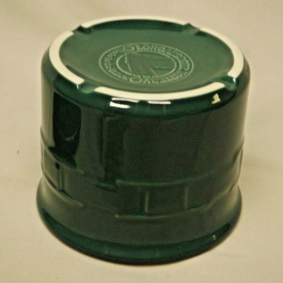 Longaberger Pottery Ivy Green 1 Pint Crock with New Coaster / Lid & Certificate - Picture 9 of 12